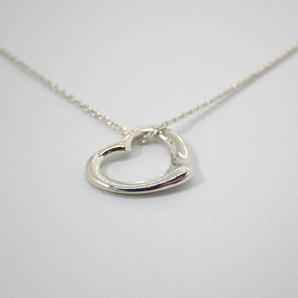 TIFFANY 925 open heart pendant necklace - Picture 4 of 10
